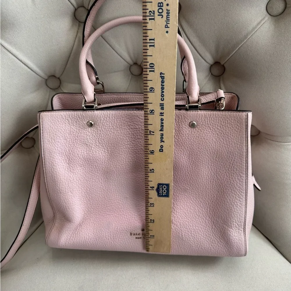 Kate Spade Pink Leather Tote Bag - Picture 8 of 11
